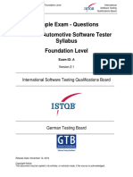 CTFL-AuT 2018 Sample Exam A v2.1 Questions PDF
