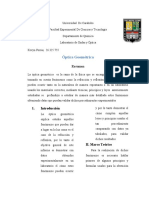 Informe 3 Optica Geometrica