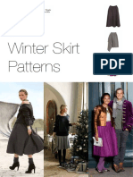 3 Free DIY Winter Skirt Patterns