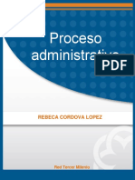 Proceso administrativo-Rebeca Córdova López - RED TERCER MILENIO S.C. (2012)