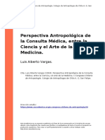 Luis Alberto Vargas 2004 Perspectiva Antropologica de La Consulta