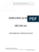 Especificaciones Tecnicas Seguridad y Señalizacion-1piso