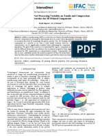 Assessing The Impact of Post-Processing Variables On Tensile and Compression Characteristics For 3D Printed Components