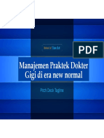 Manajemen Praktek Dokter Gigi di era new normal semarang.pdf