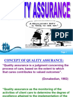 Quality Assurance