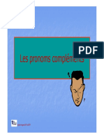 Les pronoms complements (explication avec exemples)