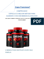 Drink Quit Caps Funciona?Como Parar de Beber?