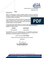 Diplomado en Derechos Humanos para operadores jurídicos