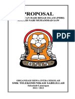 Proposal Phbi Maulid Nabipdf PDF
