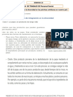 Analizamos Casos Sobre La Diversidad en Las Prácticas Cotidianas en Nuestro País