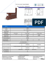 Inductive Voltage Transformer Class 7.2 or 15 KV - Internal Use