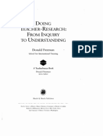 Doing Teacher Resarch. Freeman 1995 PDF