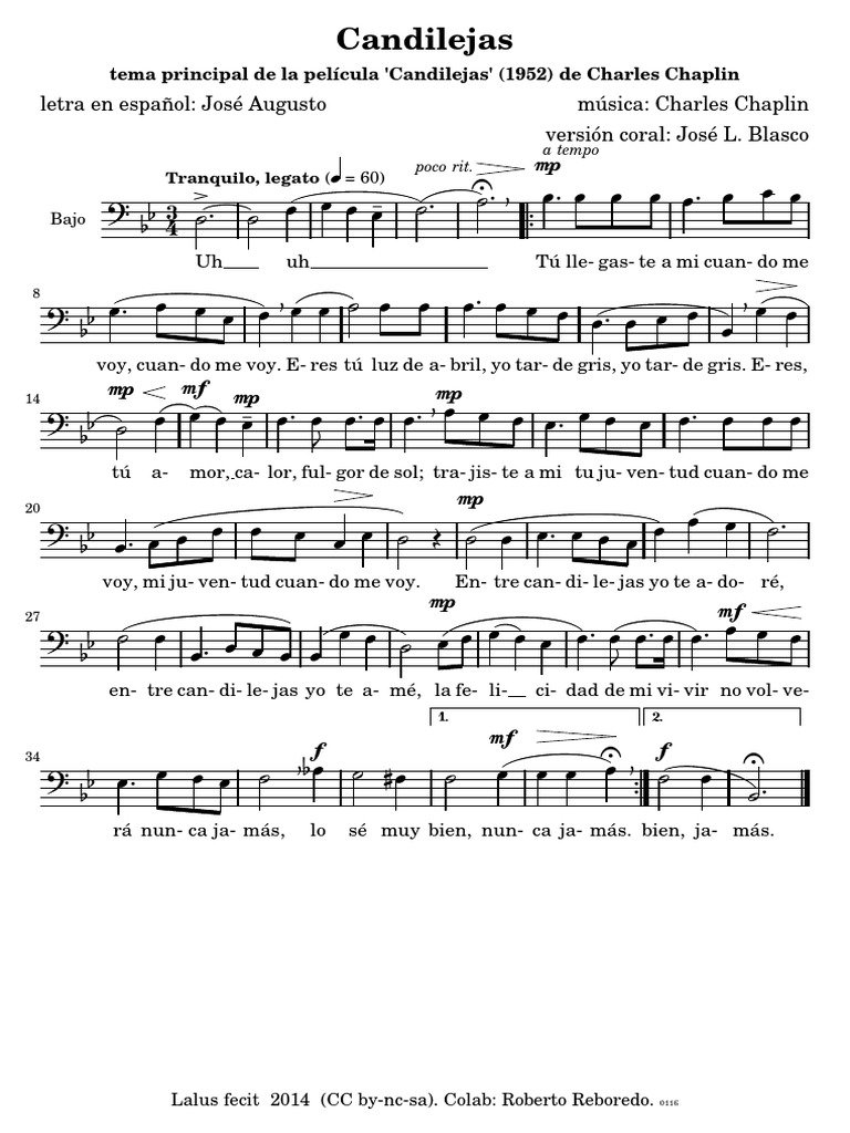 Candilejas B PDF | PDF, image size:768x1024