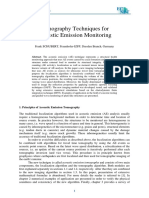 Tomography Techniques For Acoustic Emission Monitoring: ECNDT 2006 - We.3.6.2