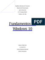 Fundamentos de Windows 10