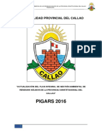 Gestión residuos sólidos Callao 2016-2022