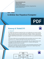 Arsitektur Dan Organisasi Komputer - Input Output