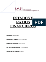 Estados y Ratios Financieros