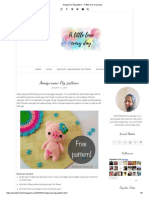Amigurumi Pig Pattern - A Little Love Everyday! PDF