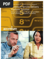 Accenture Service Delivery Platform FY09