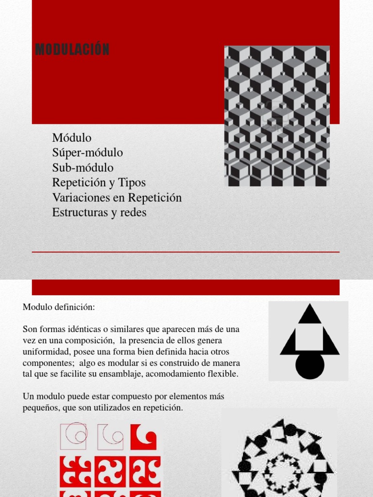 Diseño Modular: Módulos y Supermódulos | PDF | Color | Triángulo