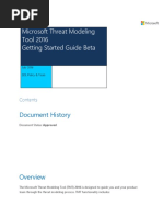 Microsoft Threat Modeling Tool 2016 Getting Started Guide Beta