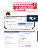 Ejercicios Con Porcentajes para Sexto de Primaria PDF