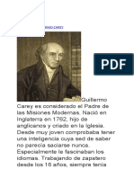 Biografia Guillermo Carey