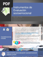 Instrumentos de Evaluacion Socioemocional PDF