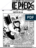 Fakta One Piece Chapter 924