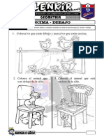 Geometría Tarea #11 Encima Debajo