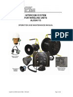 Intercom System For Wireline Units ALS3A113: Operation and Maintenance Manual