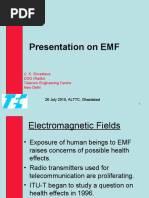 Presentation On EMF: U. K. Srivastava DDG (Radio) Telecom Engineering Centre New Delhi