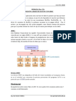 Semana 17A-Conexión a Base de datos