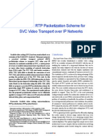 A Practical RTP Packetization Scheme For SVC Video Transport Over IP Networks