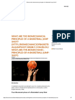 What are the biomechanical principles of a Basketball Jump Shot_ -