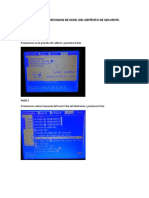 Procedimiento de Revision de Nivel Del Deposito de Solvente
