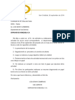 CARTA DE SOLICITUD