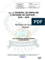 3165 - Acta de Empalme 2019