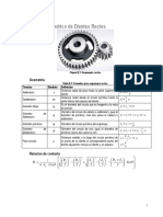 Formular para Calculo de Engranajes