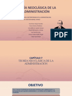 Trabajo Teoría Neoclásica de La Administración