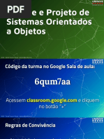 Análise e Proj. de Sist. Orientados a Objetos - 11