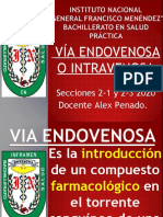 ENDOVENOSA Secciones 2-1 y 2-3 salud Practica II