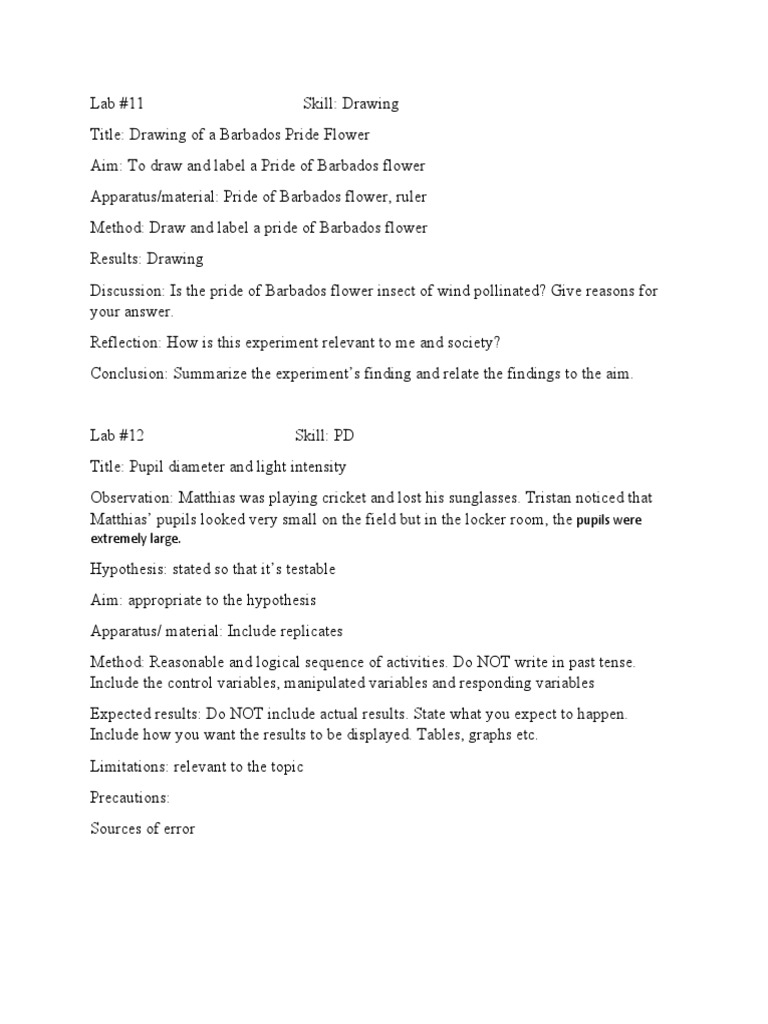Bio Lab Manual Form 5 | PDF | Allele | Phenotypic Trait