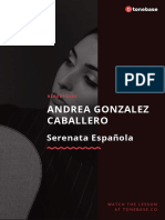 Andrea Gonzalez Caballero: Serenata Española