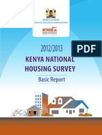 Housing Survey Report 2012 - 2013