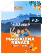 Plan de Desarrollo Departamental Magdalena Renace 2020 2023