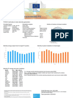 Performance of Grid-Connected PV: PVGIS-5 Estimates of Solar Electricity Generation