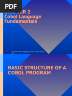 Cobol Language Fundamentals: Structured COBOL Programming, Stern & Stern, 9th Ed Ition