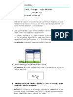 Cuestionario - Investigacion Operativa